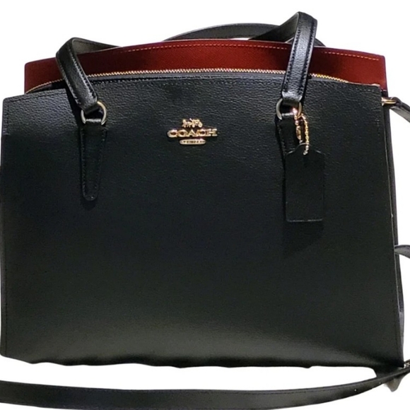 Coach Tatum Carryall Leather Bag - Picture 2 of 6